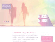 Tablet Screenshot of bosa-nova.com